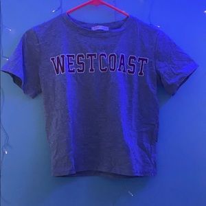 Grey West Coast T-shirt